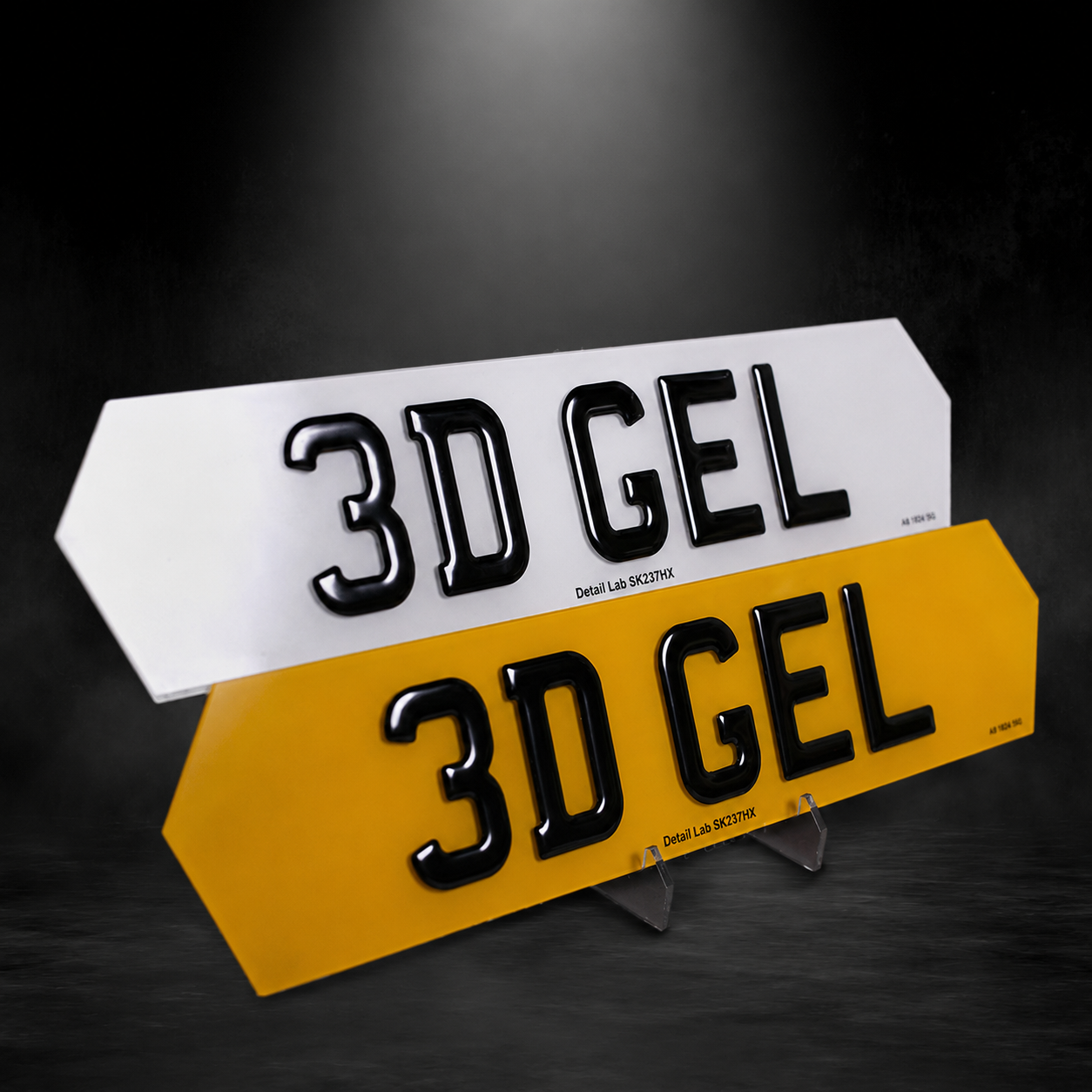 3D gel hex-cut plates
